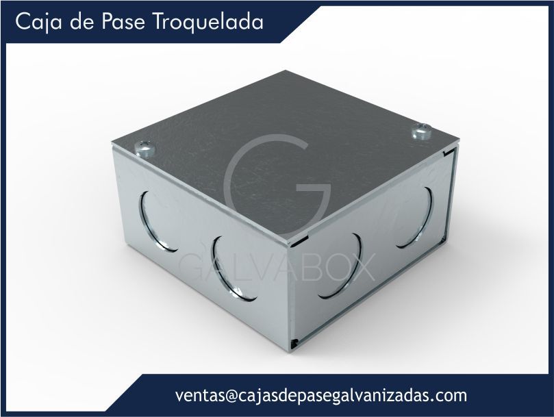 CAJAS DE PASE GALVANIZADAS